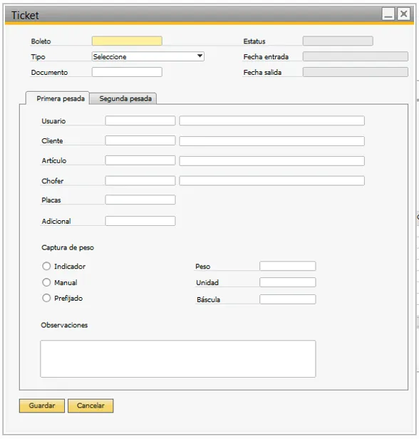 Addon SAP BO para Planta de Alimentos en UGRS — imagen 2 de 3