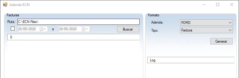Servicio de Addendas en ECN