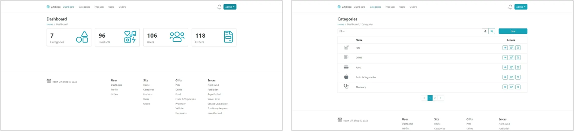 React Gift Shop — imagen 4 de 4